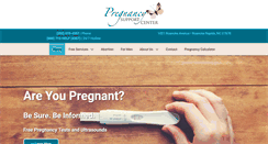 Desktop Screenshot of mypregnancyoptions.org